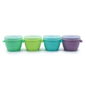 100% Silicone Snap & Go Pods (4oz, set of 4)