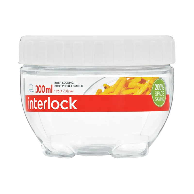 300ml  LocknLock Interlock Container White INL306