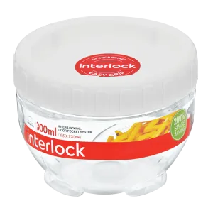 300ml  LocknLock Interlock Container White INL306