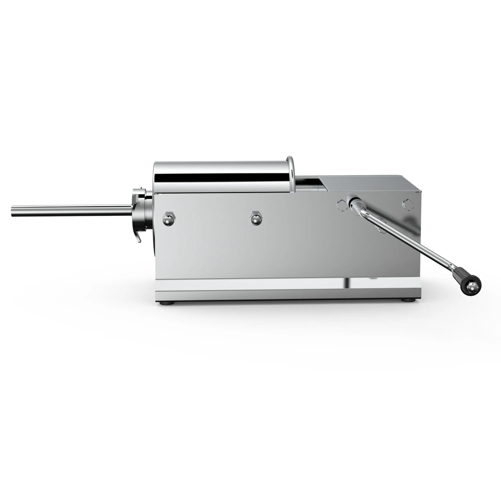 3L Manual Horizontal Sausage Filler | Stainless Steel Stuffer Meat Press Machine