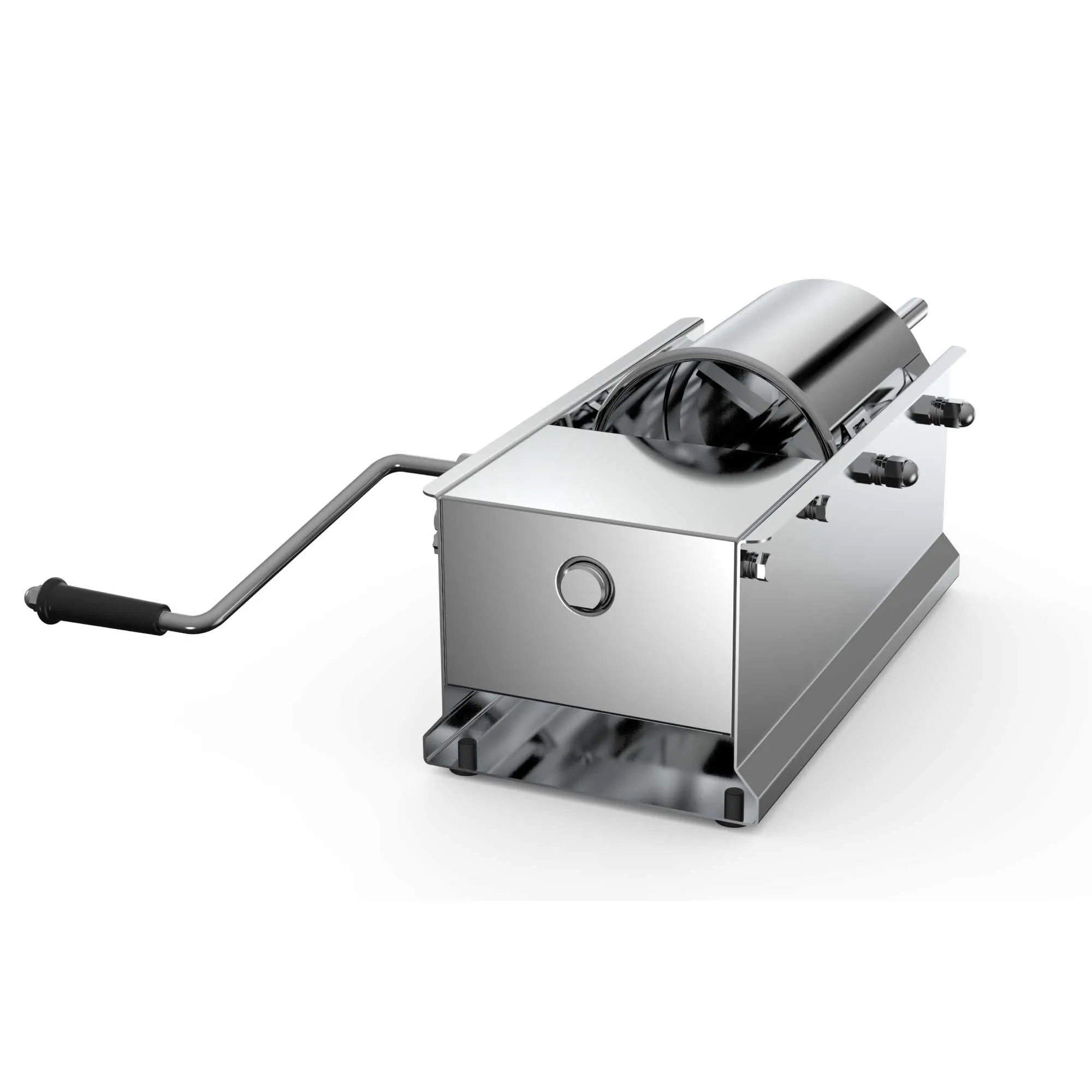 3L Manual Horizontal Sausage Filler | Stainless Steel Stuffer Meat Press Machine