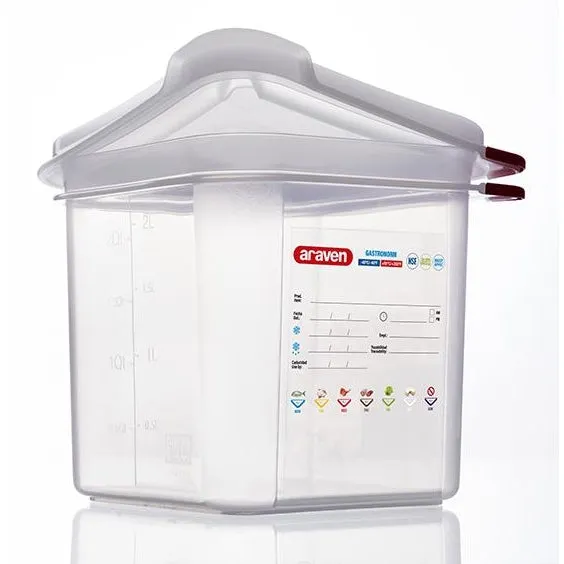 Airtight Container Polypropylene GN 1/6