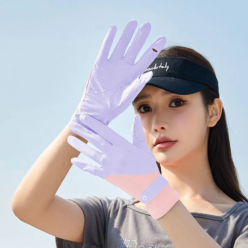 Anniou UV Sun Protection Sports Gloves