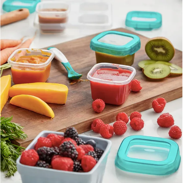 Baby Blocks Freezer Storage Container Set VARIOUS SIZES
