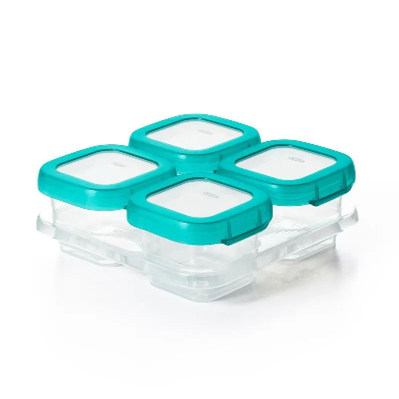 Baby Blocks Freezer Storage Containers - 4 oz