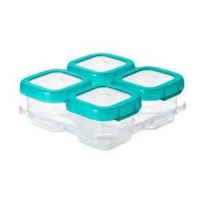 Baby Blocks Freezer Storage Containers - 4 oz