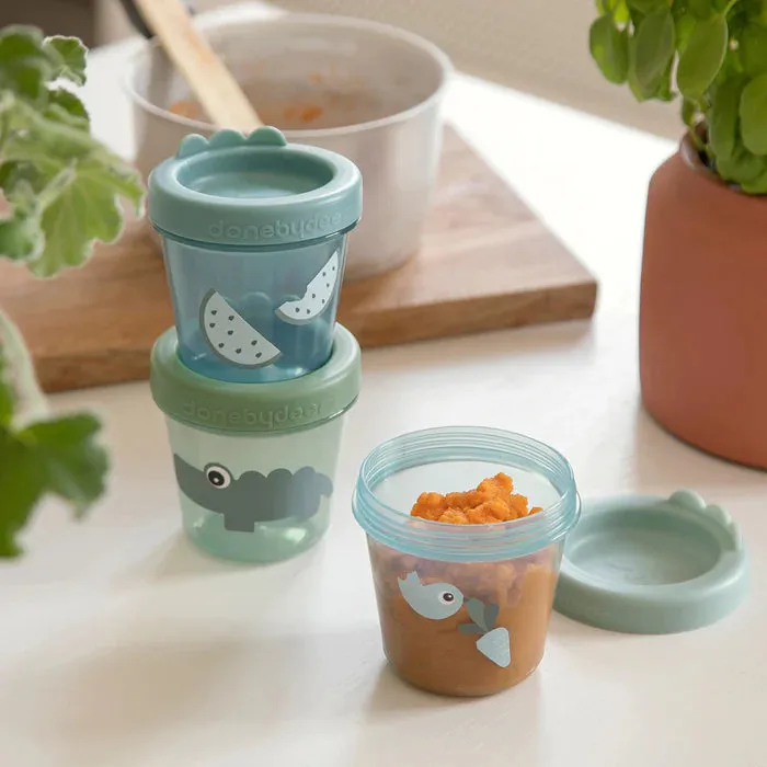 Baby Food Container 3-pack VARIOUS COLOURS