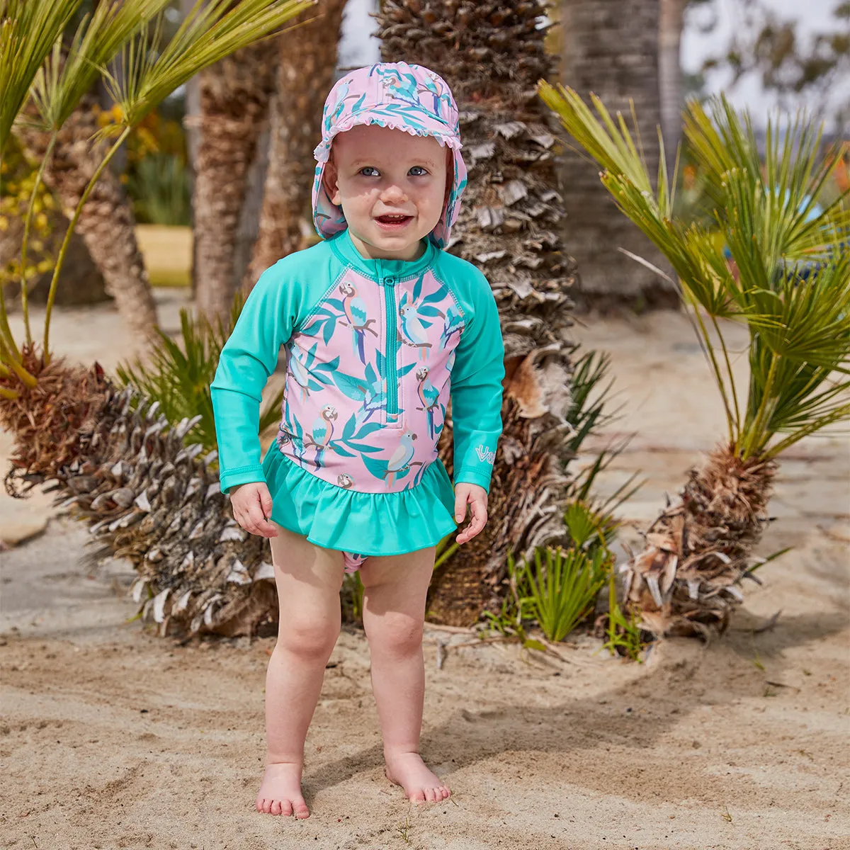 Baby Girl's Swim Flap Hat