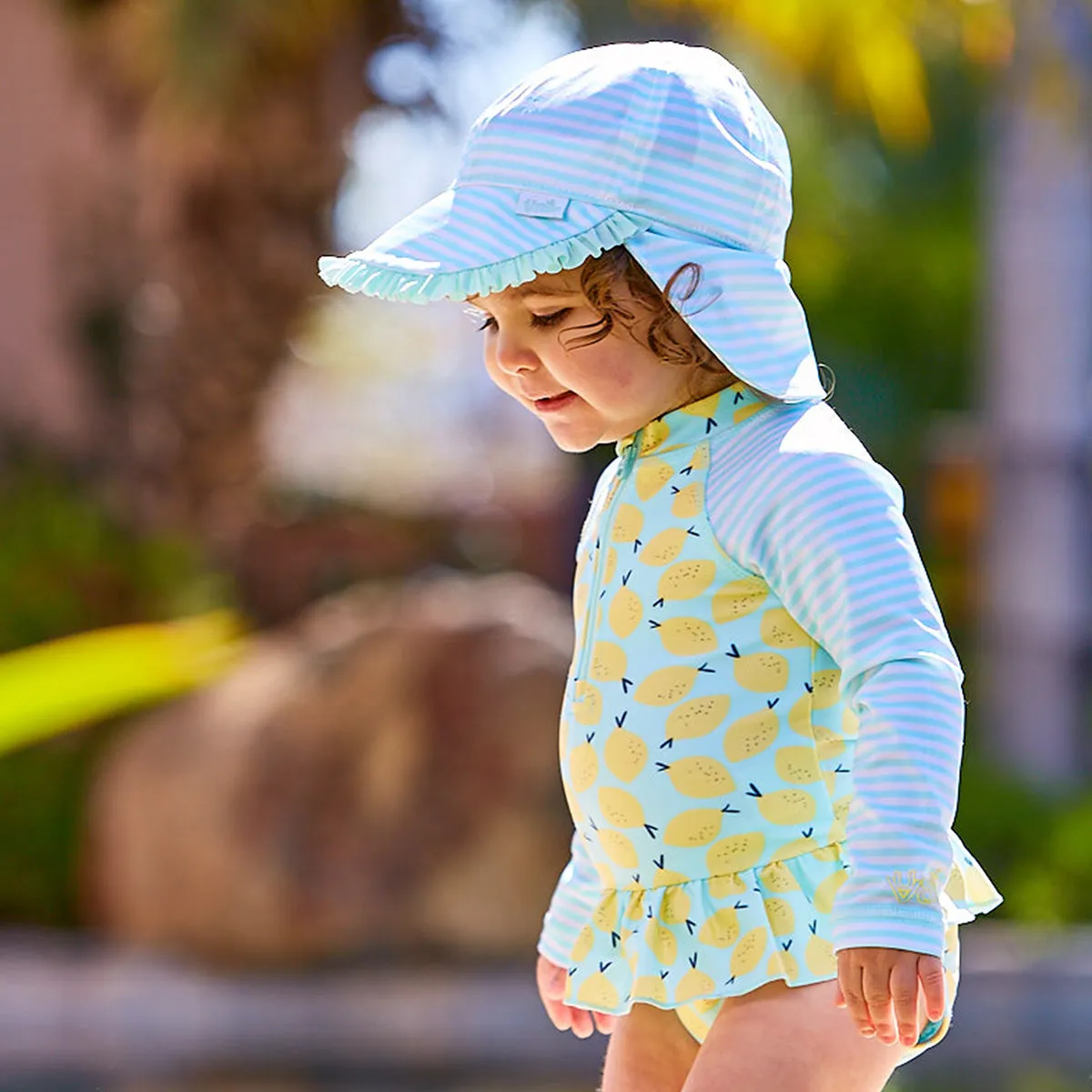Baby Girl's Swim Flap Hat