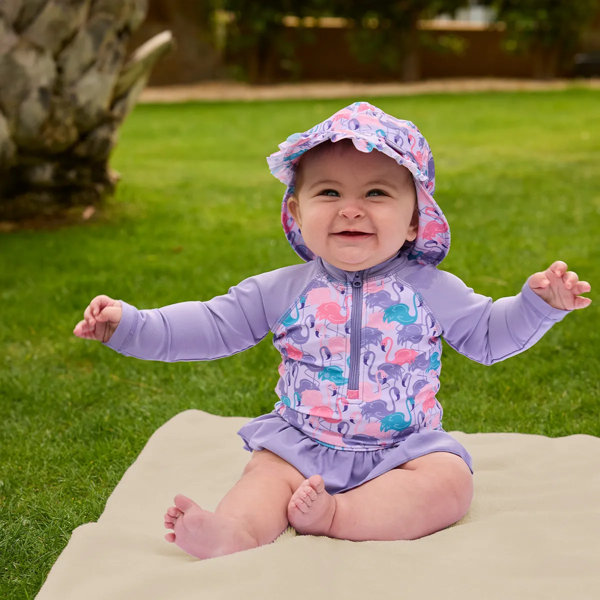 Baby Girl's Swim Flap Hat