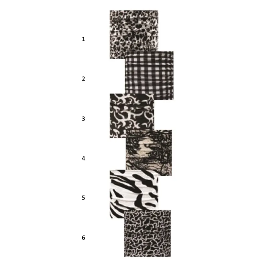 BANDANA Graphic Black & White