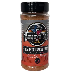 BBQ by Biggs Smokin' Sweet Heat - Sweet and Smoky Hot BBQ Rub | 16 oz Shaker