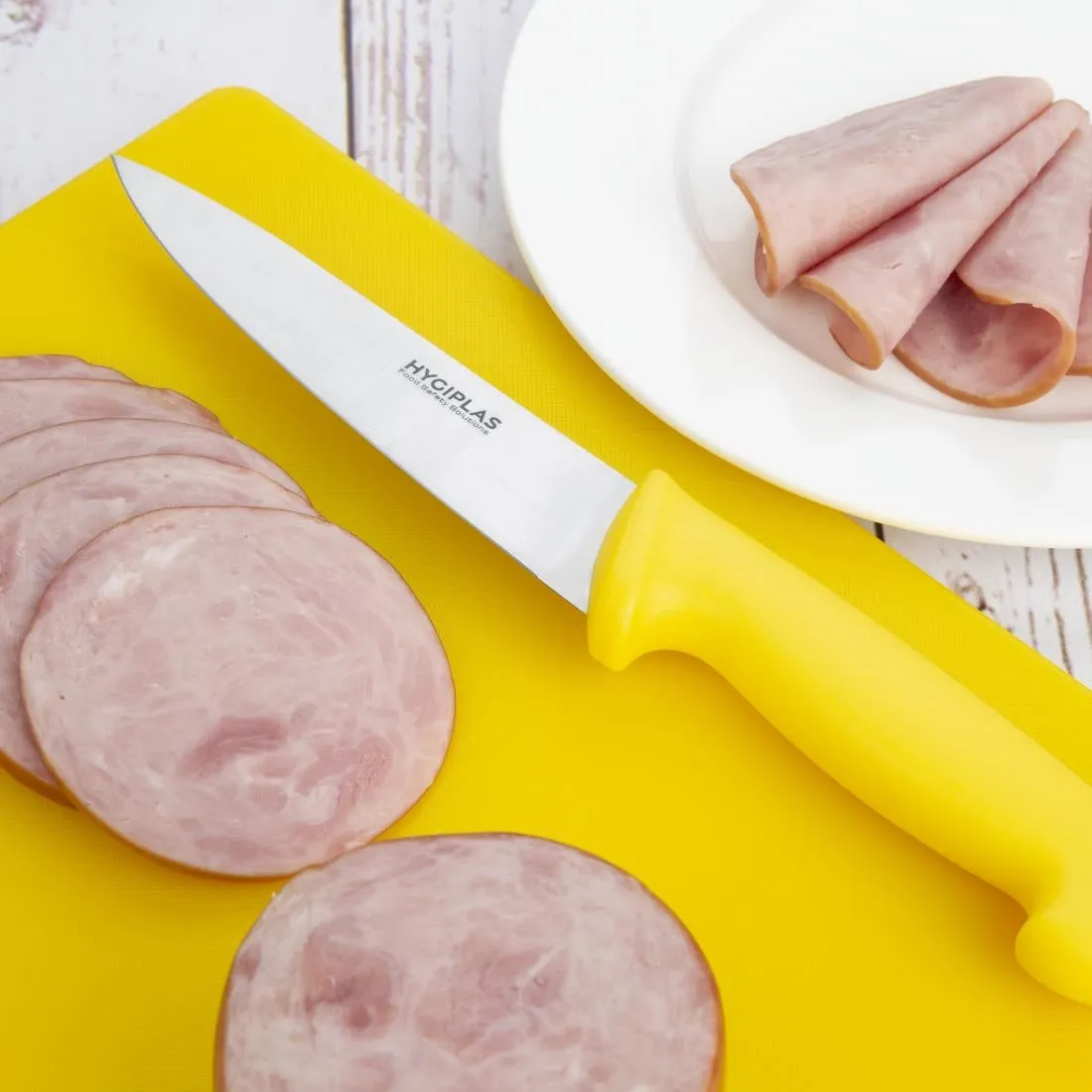 CH048 Hygiplas Low Density Chopping Board Set Large (Set of 7 - 20mm High)
