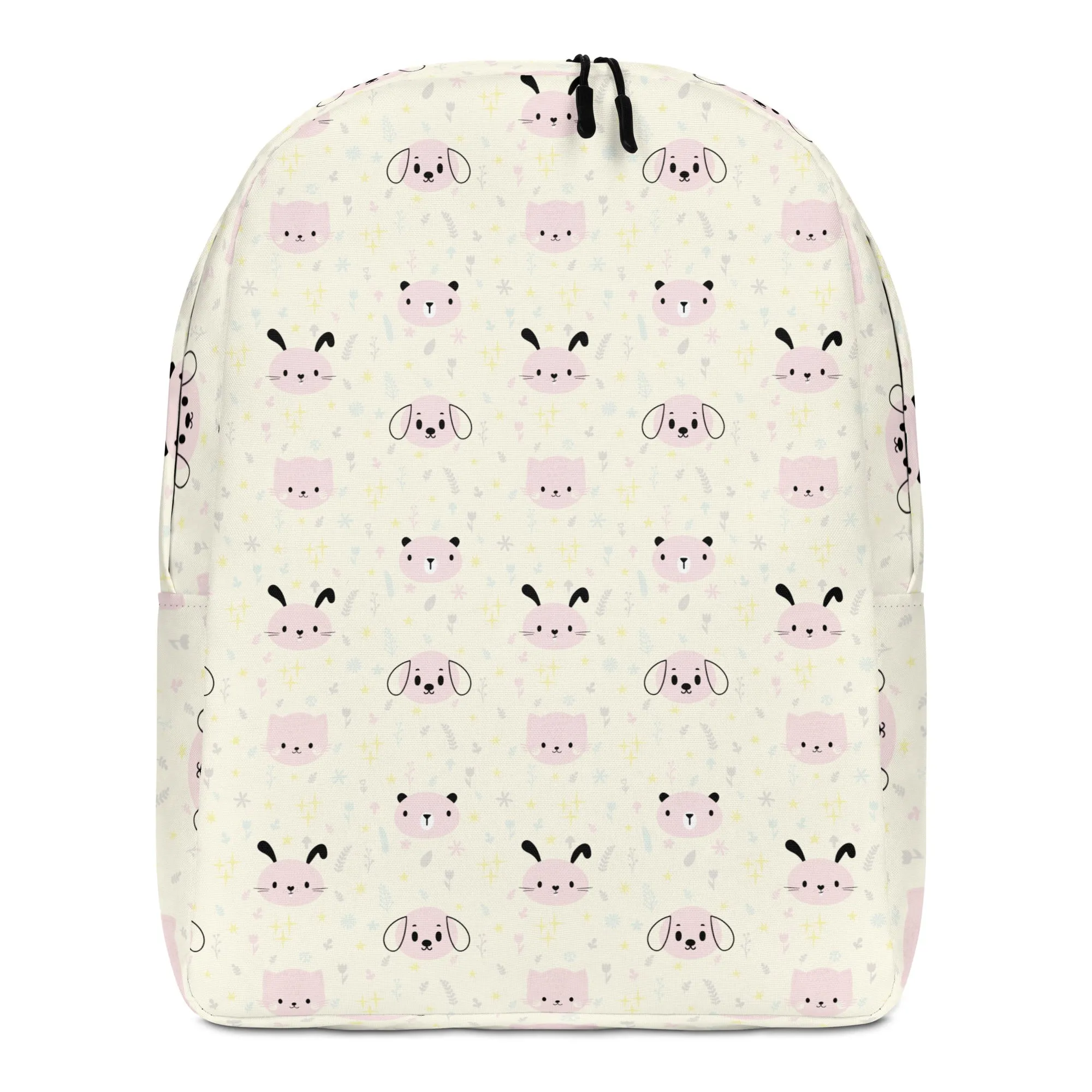Cute Backpack, Travel Backpack, Minimalist Backpack, Compartment Backpack