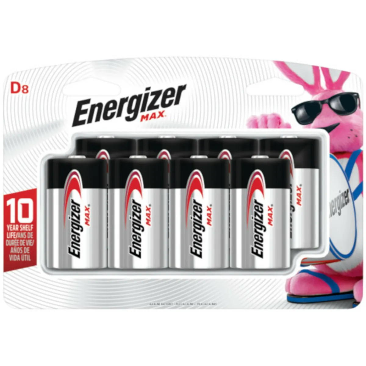 D Alkaline Batteries E95