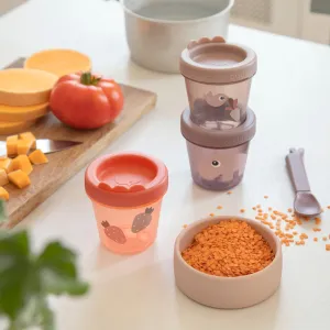 Donebydeer 3pc Baby Food Containers Ozzo