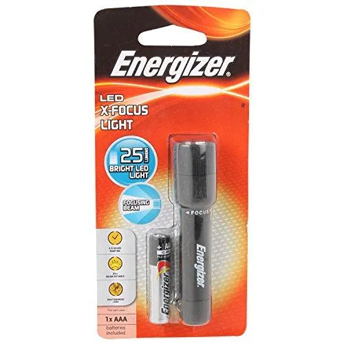 Energizer Led X-Focus Light 1AAA With Batteries