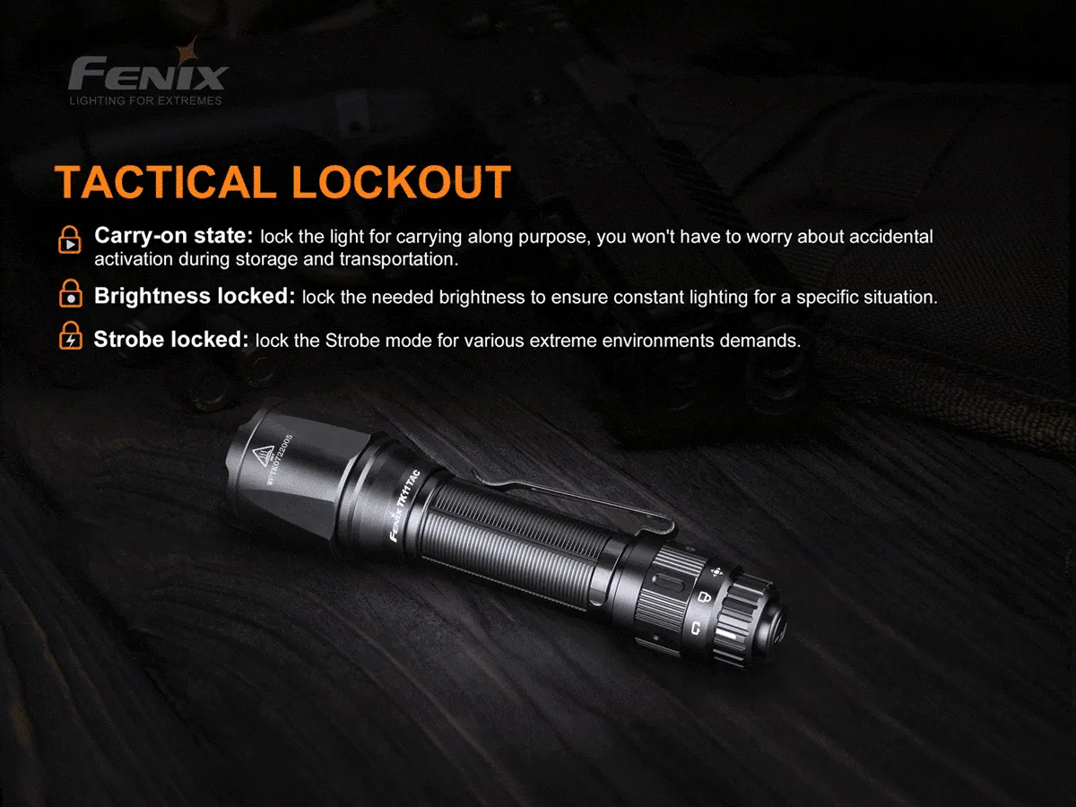 FENIX TK11 TAC 1600 LUMEN TACTICAL FLASHLIGHT