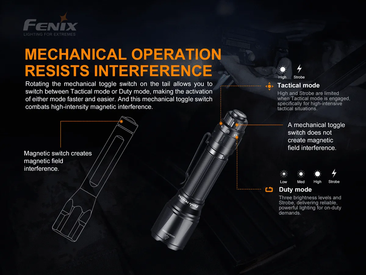 FENIX TK11 TAC 1600 LUMEN TACTICAL FLASHLIGHT
