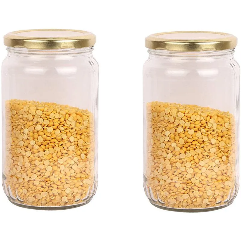Feyre Airtight Storage Jar (1000 ML) - Set Of Four