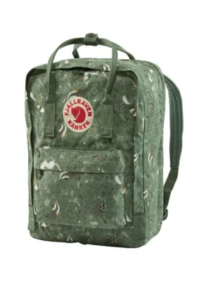 Fjallraven Kanken Art Laptop 13 Inch Backpack Green Fable