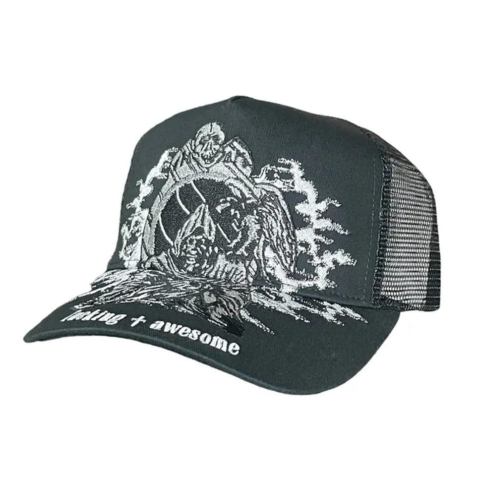 Fucking Awesome Demon Trucker Hat