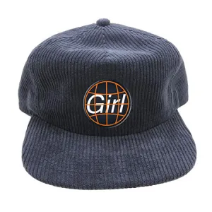 Girl International Corduroy Snap-Back Hat