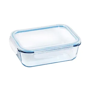 Glass Food Container Rectangle 600ml
