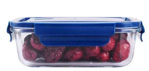 Golden Bird Glass Lunch Box Food Storage Containers with Lids, Glass Meal Prep Containers, Airtight Glass Lunch,BPA Free & Leak Proof 1
