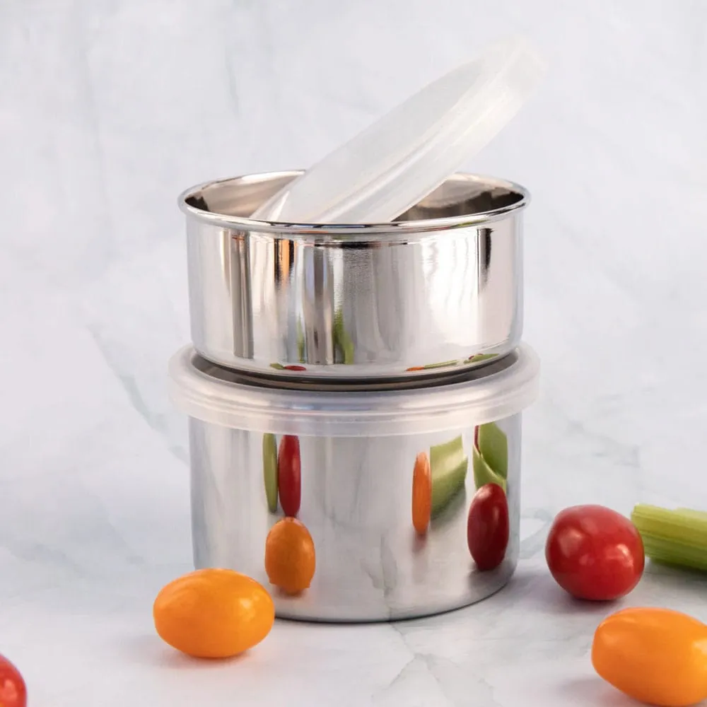 Green Essentials Sili-Steel Snack Container 250ml