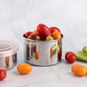 Green Essentials Sili-Steel Snack Container 250ml