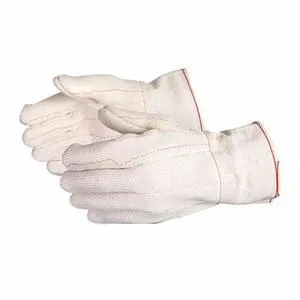 Hot Mill Gloves - Terry Cotton Clute Cut/Loop-In Style 500 deg F Max TRKDPB