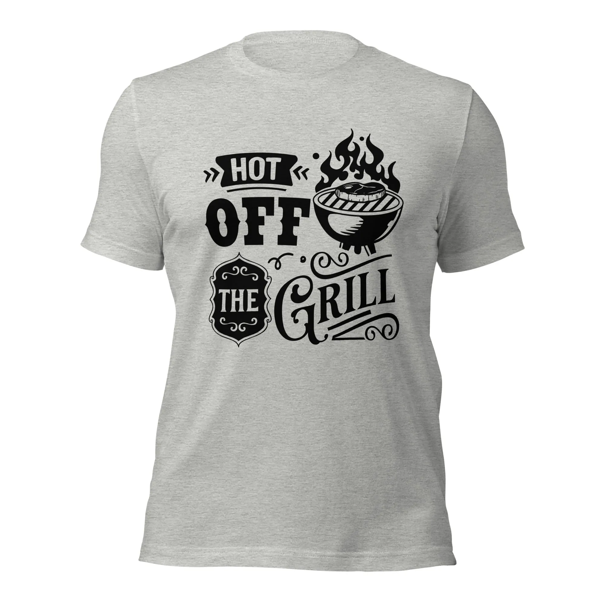 Hot off the Grill Funny BBQ T-shirt – Comfortable & Stylish Tee for BBQ Lovers