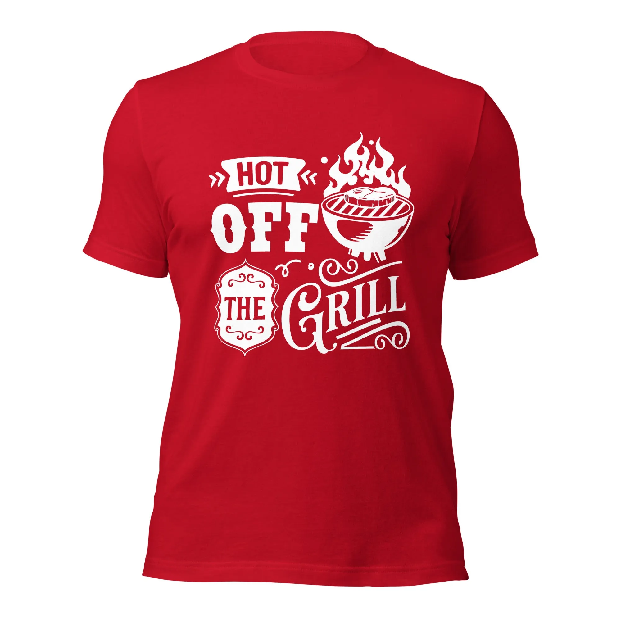 Hot off the Grill Funny BBQ T-shirt – Comfortable & Stylish Tee for BBQ Lovers