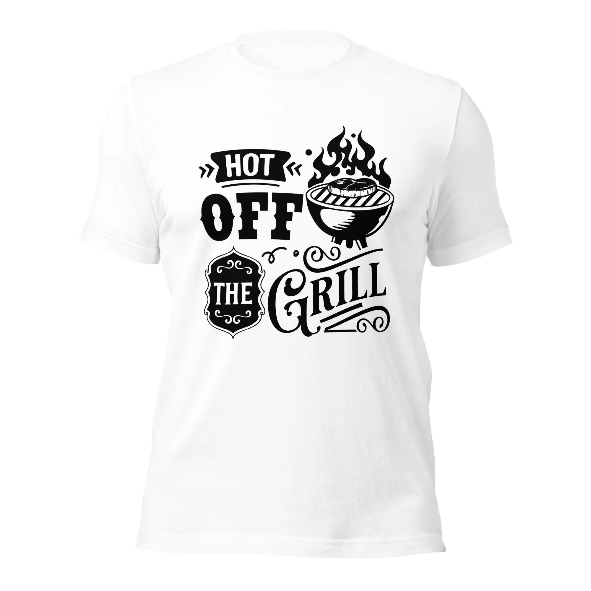 Hot off the Grill Funny BBQ T-shirt – Comfortable & Stylish Tee for BBQ Lovers