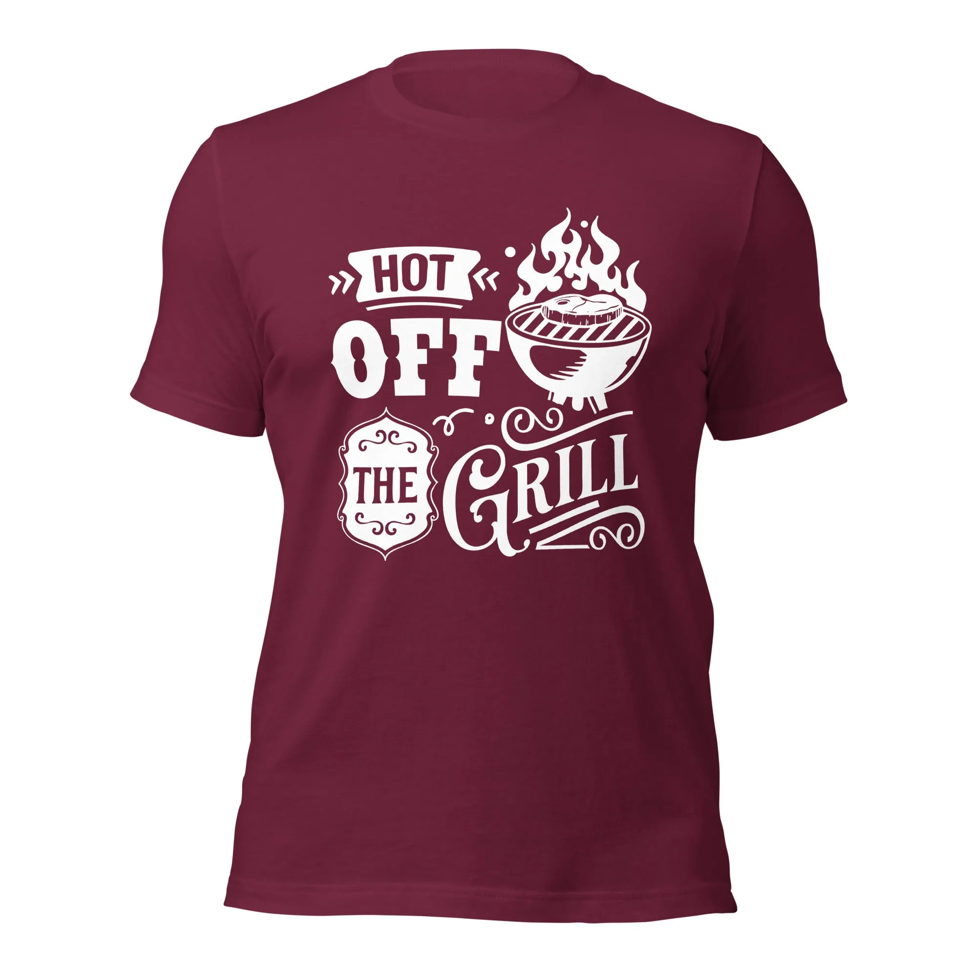 Hot off the Grill Funny BBQ T-shirt – Comfortable & Stylish Tee for BBQ Lovers