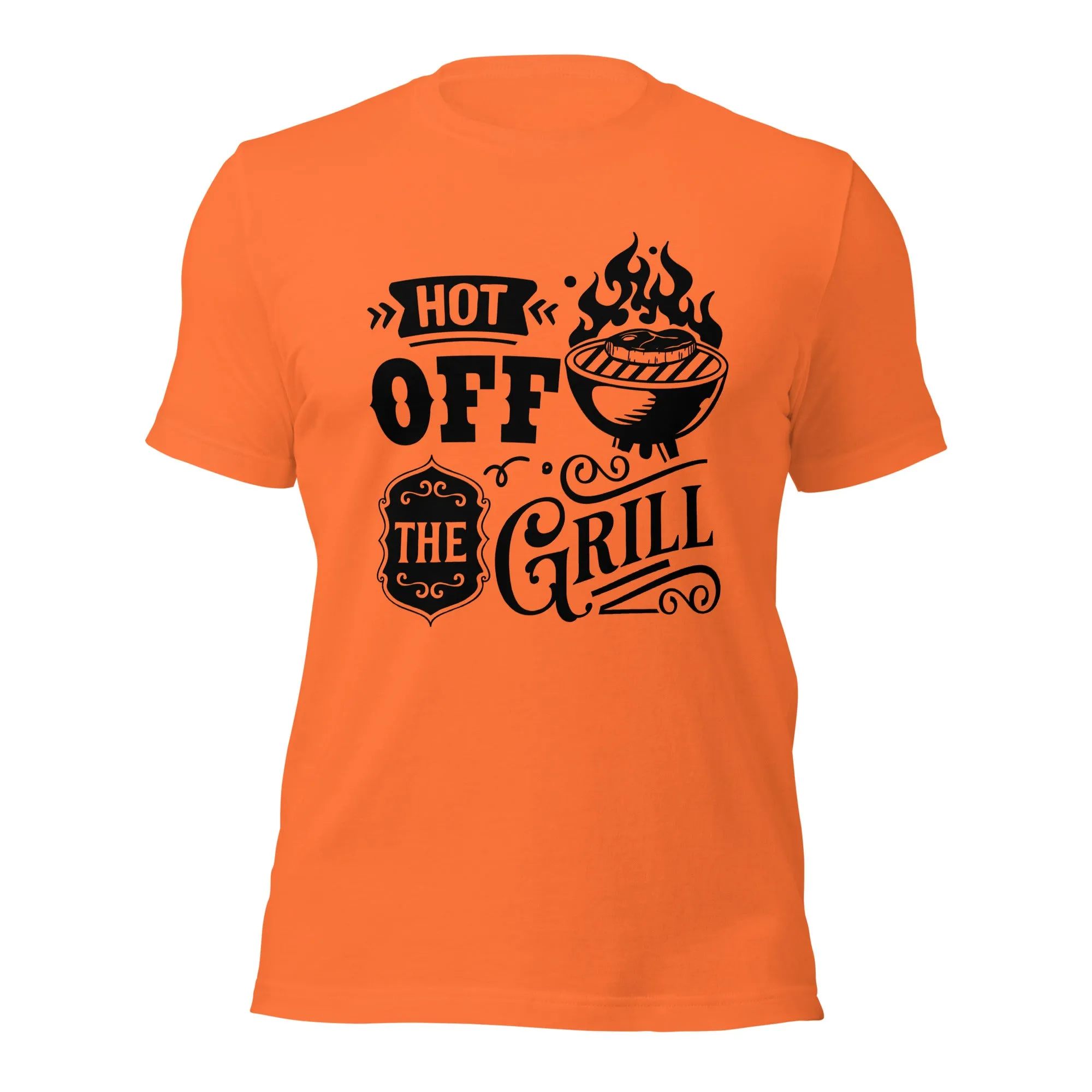 Hot off the Grill Funny BBQ T-shirt – Comfortable & Stylish Tee for BBQ Lovers