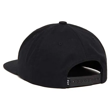 HUF Essentials Unstructured Box Logo Snap-Back Hat