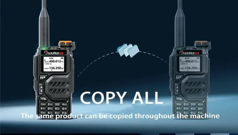 K5 air band walkie talkie scanner ham budget radios Two-way radio communication profesional Amateur long range uhf vhf FM
