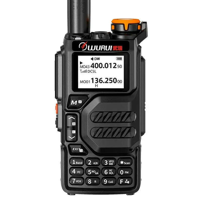 K5 air band walkie talkie scanner ham budget radios Two-way radio communication profesional Amateur long range uhf vhf FM