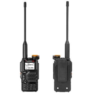K5 air band walkie talkie scanner ham budget radios Two-way radio communication profesional Amateur long range uhf vhf FM