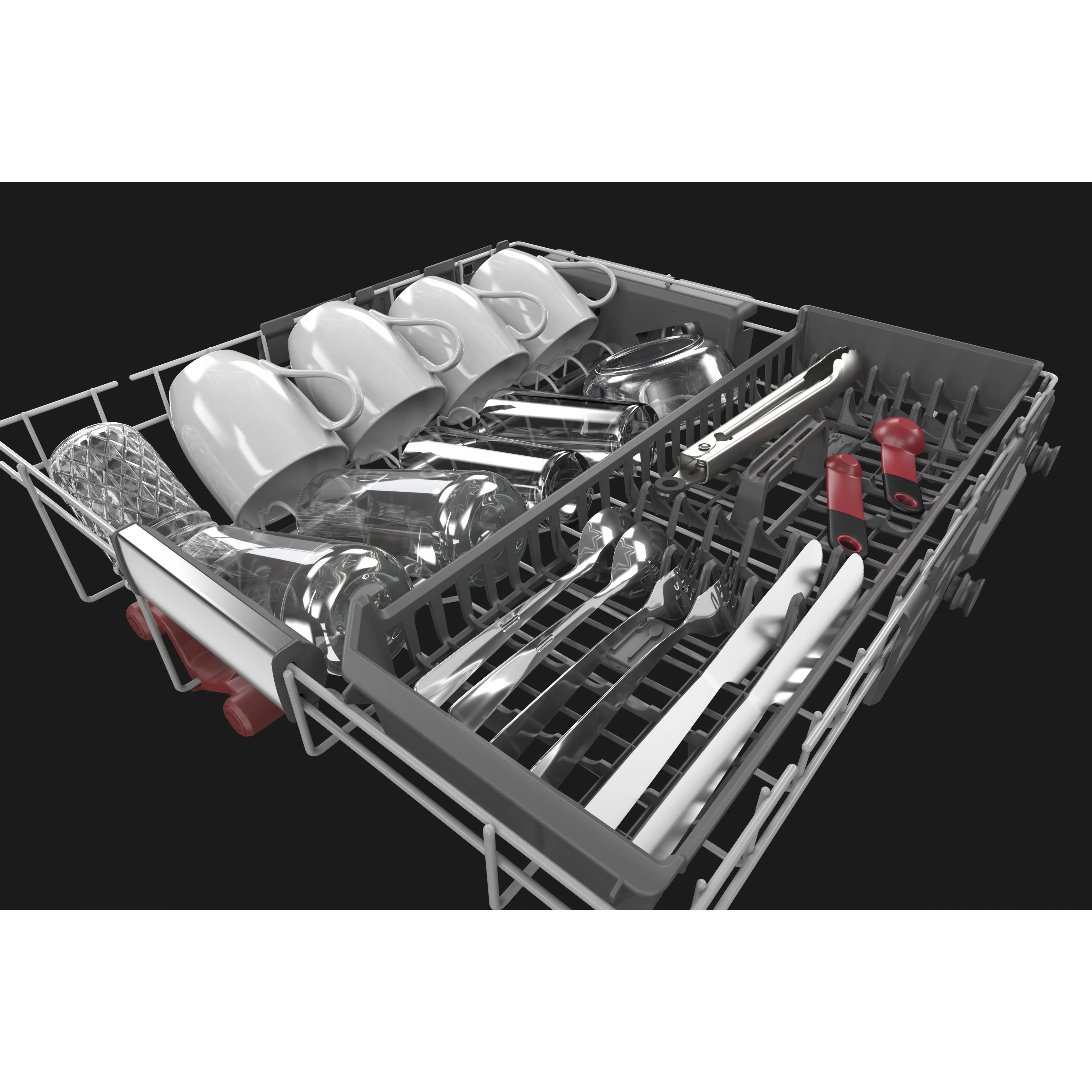 KitchenAid 24-inch Built-in Dishwasher with FreeFlex™ Third Rack KDTM704KPS