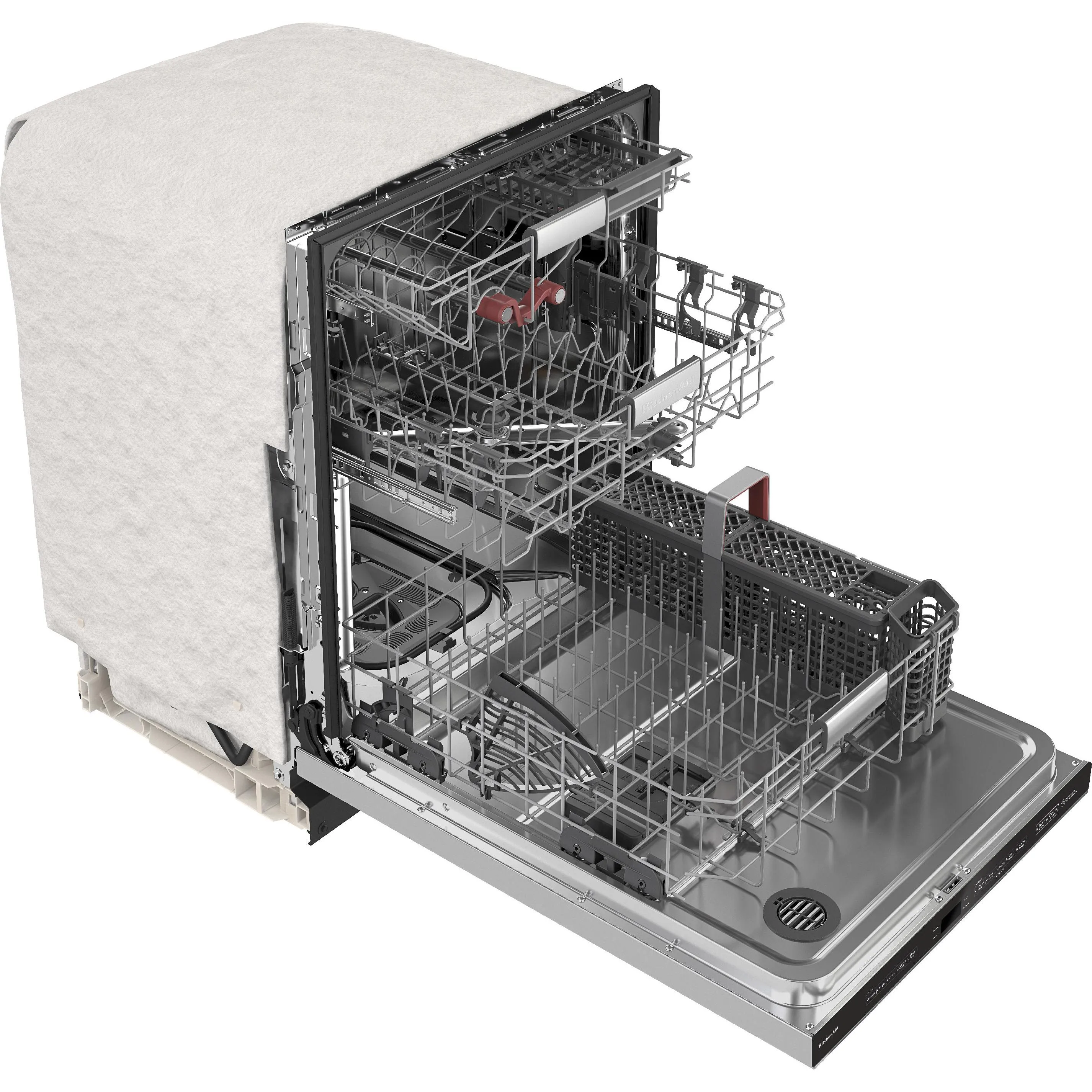 KitchenAid 24-inch Built-in Dishwasher with FreeFlex™ Third Rack KDTM804KPS