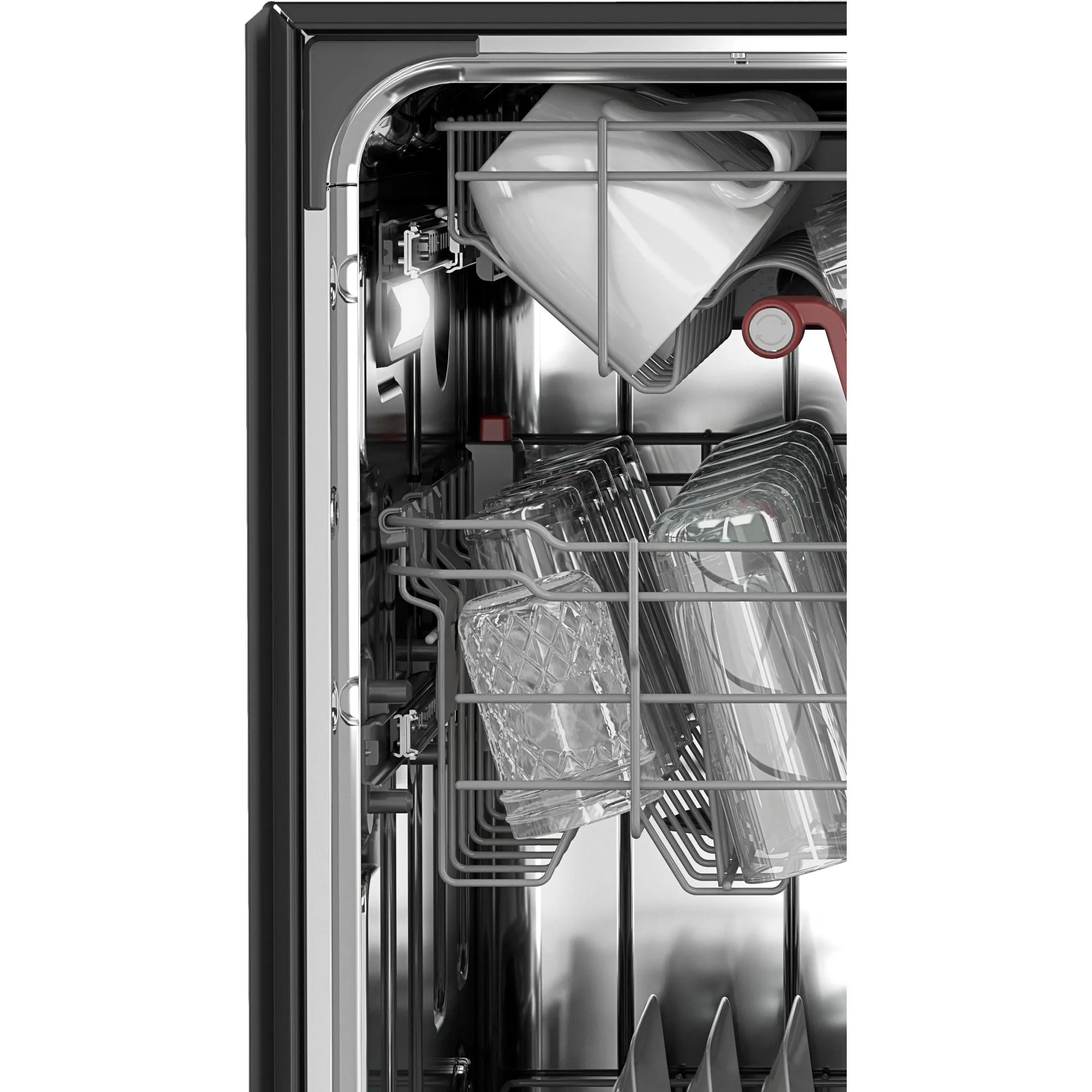 KitchenAid Dishwasher Stainless Steel Tub (KDTM804KBS) - Black Stainless