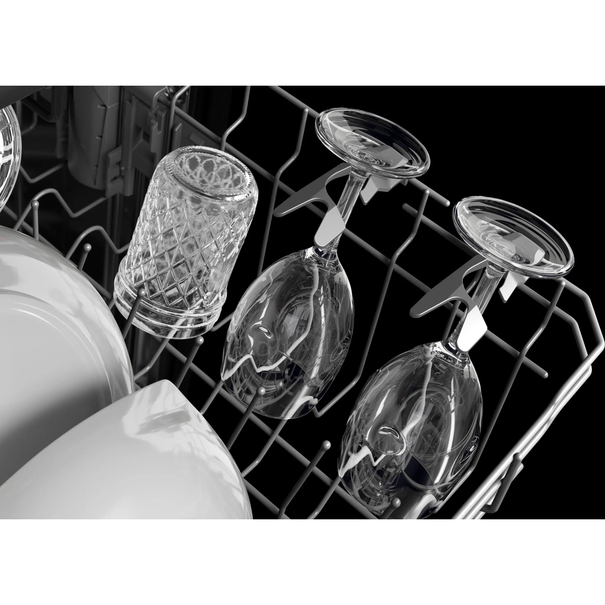 KitchenAid Dishwasher Stainless Steel Tub (KDTM804KBS) - Black Stainless