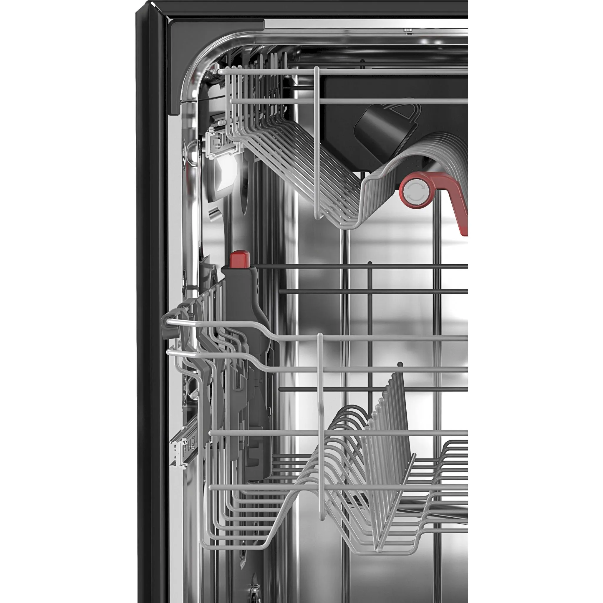 KitchenAid Dishwasher Stainless Steel Tub (KDTM804KBS) - Black Stainless
