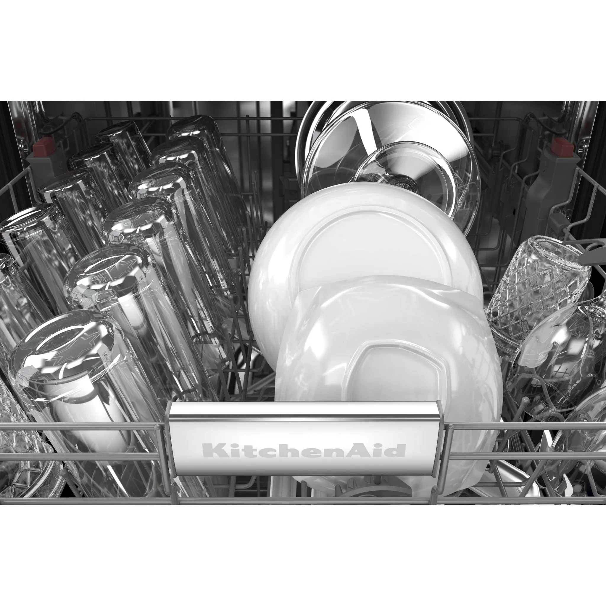 KitchenAid Dishwasher Stainless Steel Tub (KDTM804KBS) - Black Stainless