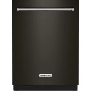 KitchenAid Dishwasher Stainless Steel Tub (KDTM804KBS) - Black Stainless