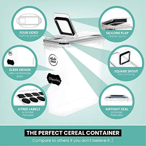 Large Cereal Storage Containers