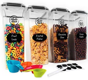 Large Cereal Storage Containers
